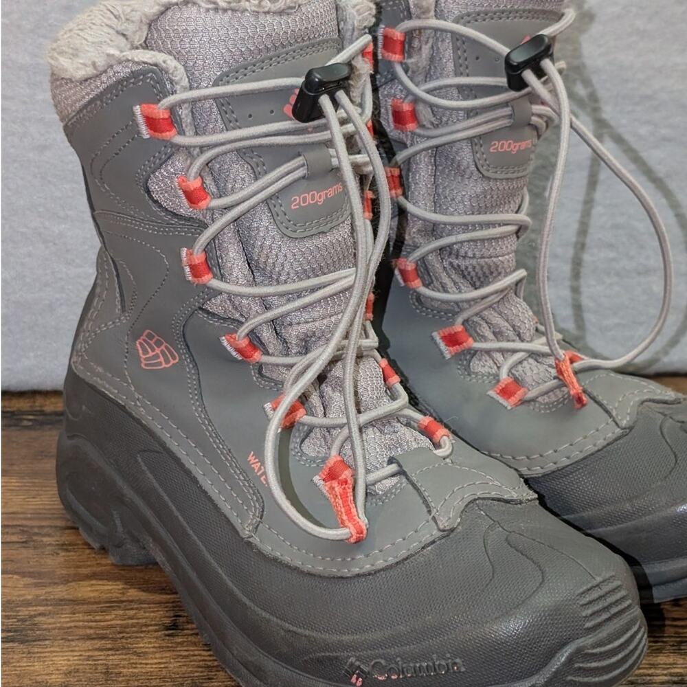 Columbia Bugaboot Omni-Tech 200 gram Thinsulate White Winter Boots Women's 6